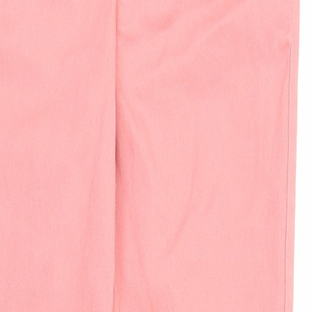 Pep&Co Womens Pink  Denim Jegging Jeans Size 14 L26 in