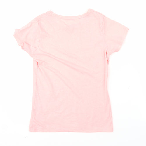 Miss E-vie Girls Pink   Basic T-Shirt Size 11-12 Years
