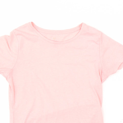 Miss E-vie Girls Pink   Basic T-Shirt Size 11-12 Years
