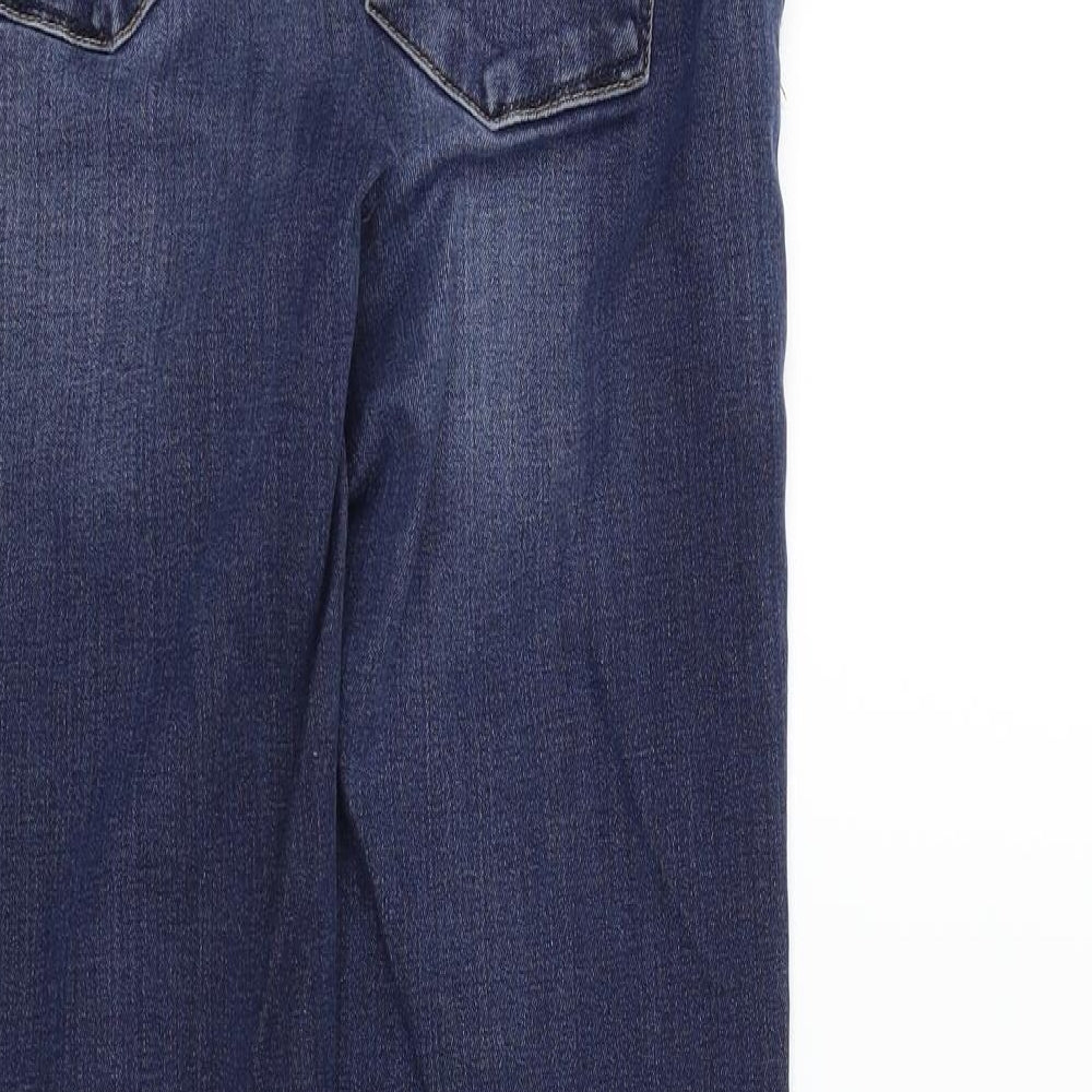 NEXT Womens Blue   Straight Jeans Size 12 L29 in