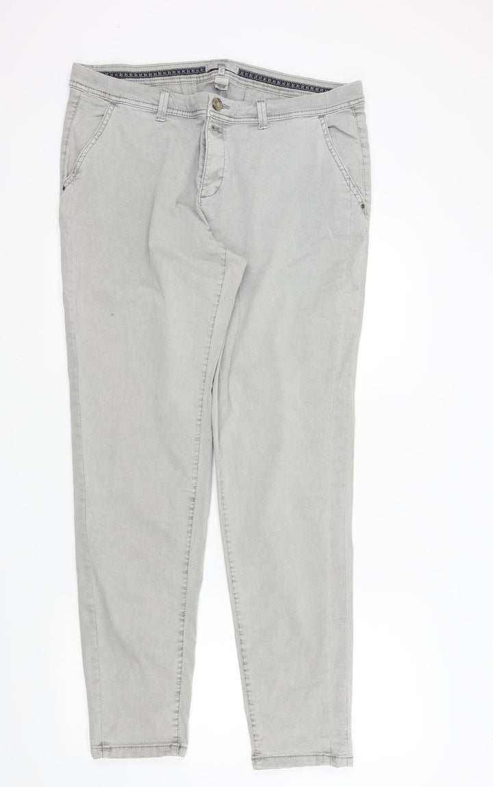 EDC Womens Grey   Straight Jeans Size 32 in L30 in