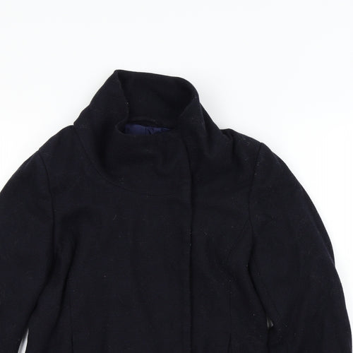 H&M Womens Blue   Jacket Coat Size 38