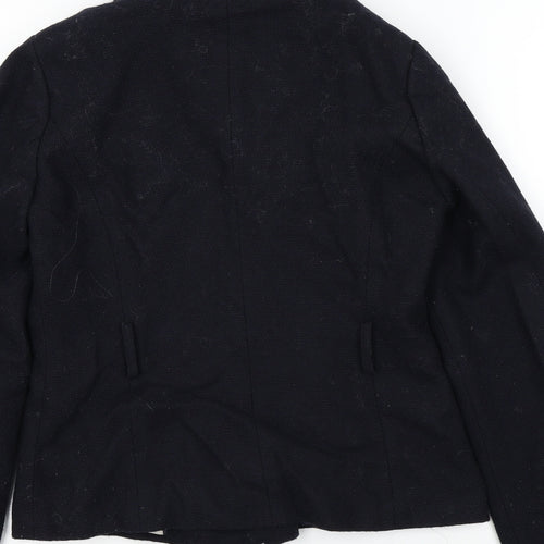 H&M Womens Blue   Jacket Coat Size 38
