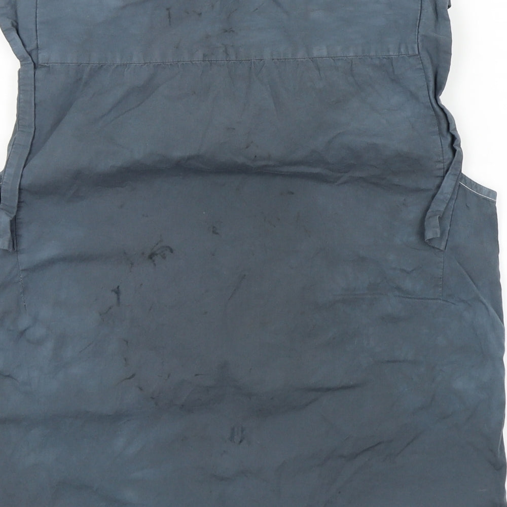 Mango Womens Grey Colourblock  Basic Blouse Size S