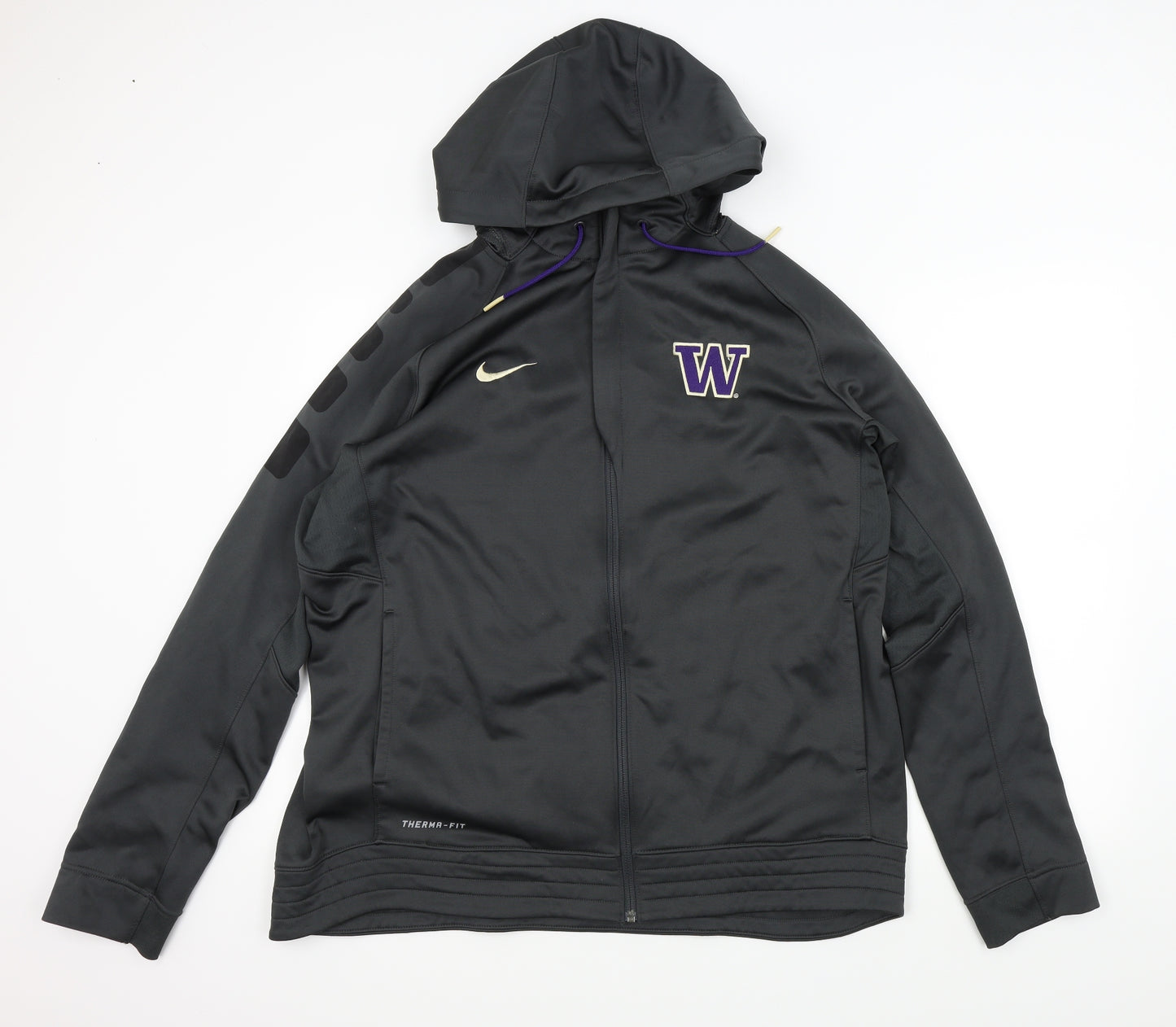 Nike Mens Grey   Full Zip Hoodie Size XL