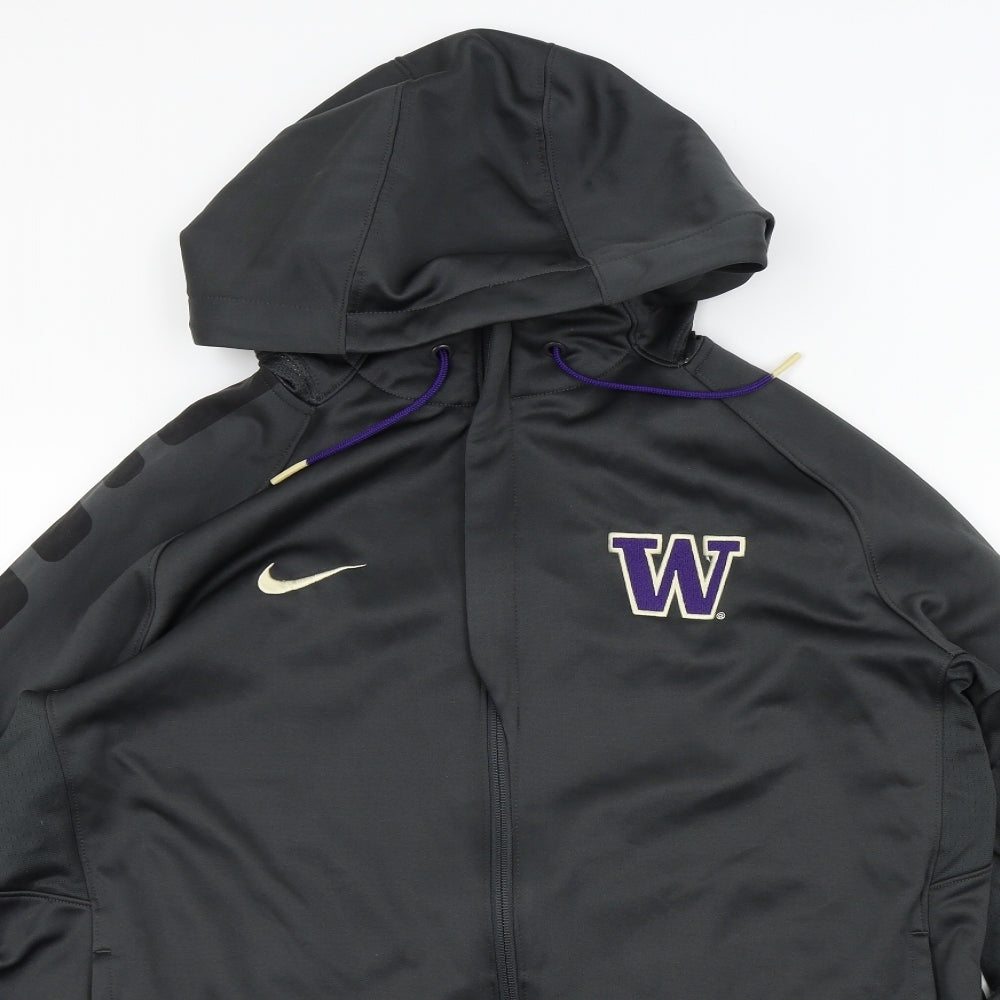Nike Mens Grey   Full Zip Hoodie Size XL