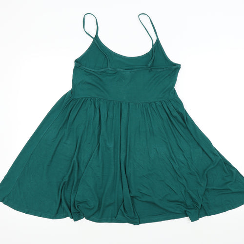 H&M Womens Green   Fit & Flare  Size S