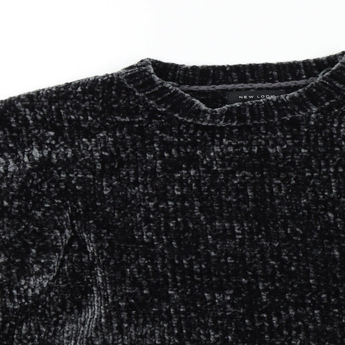 New Look Womens Grey   Pullover Jumper Size S