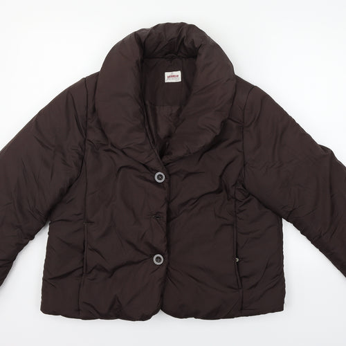 Colours of The World Womens Brown   Jacket Coat Size M