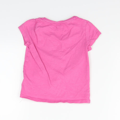 F&F Boys Pink   Basic T-Shirt Size 24 Months
