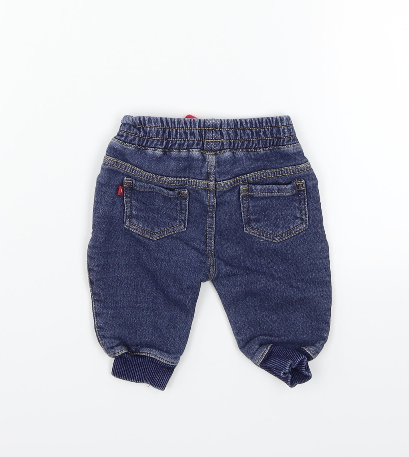 Mothercare Boys Blue   Capri Jeans Size 0-3 Months