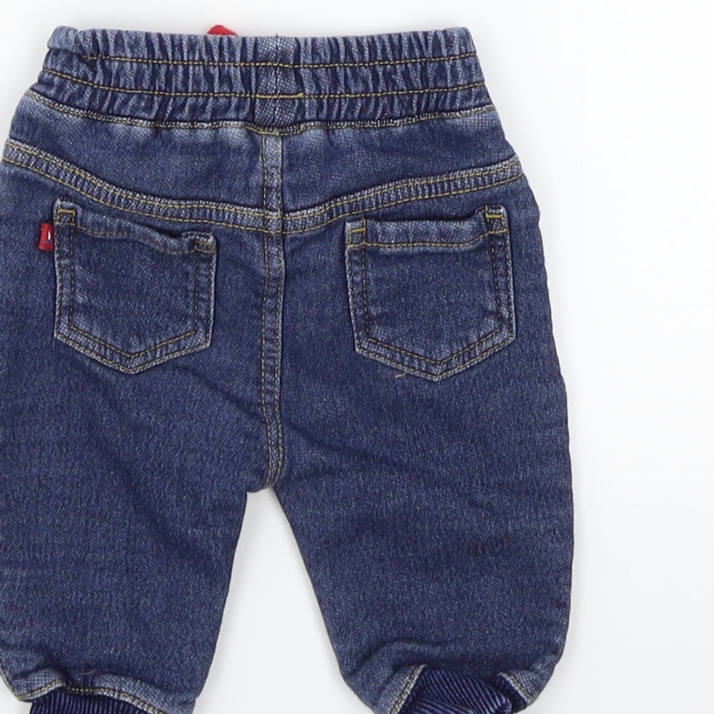 Mothercare Boys Blue   Capri Jeans Size 0-3 Months