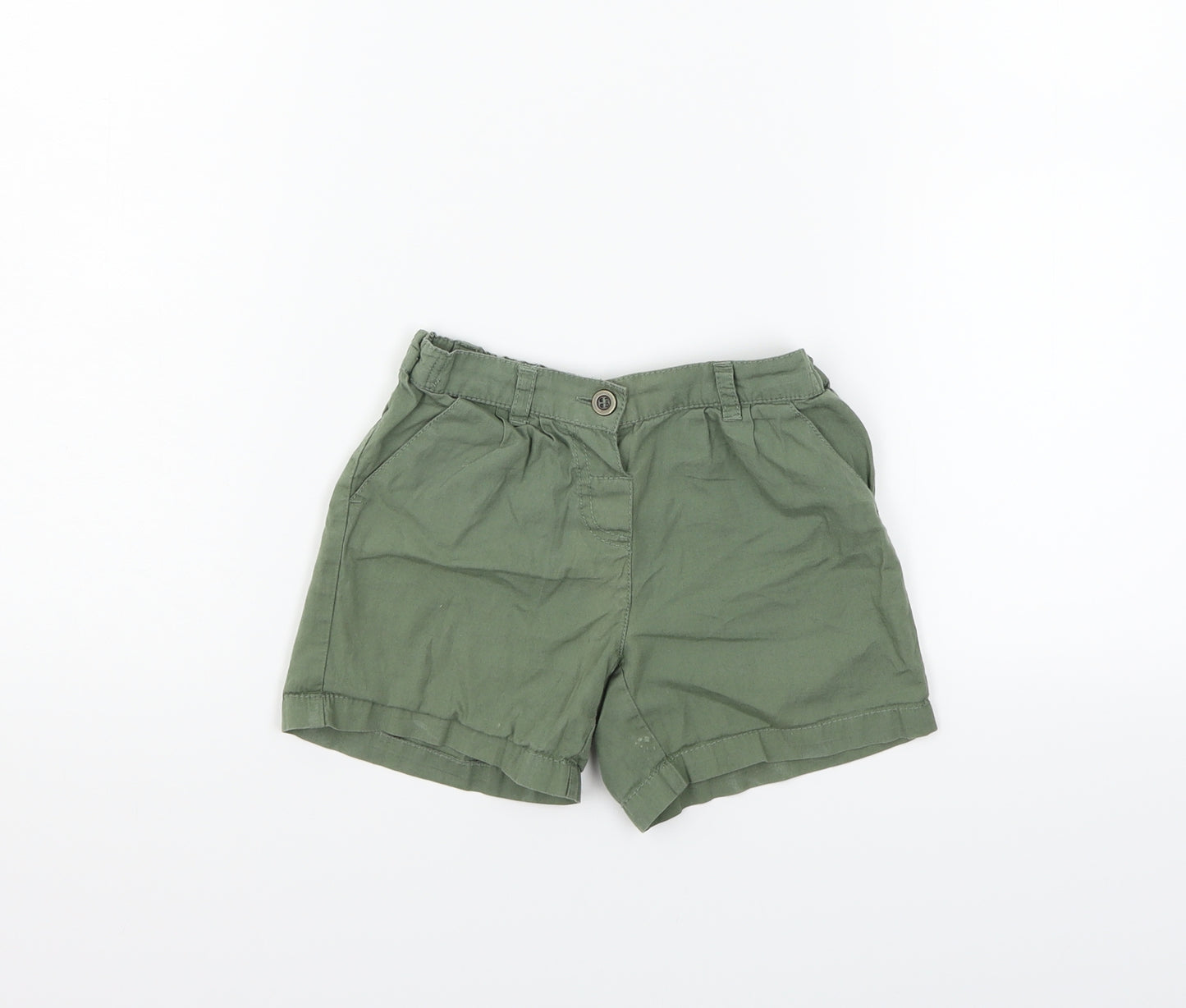 NEXT Girls Green   Cut-Off Shorts Size 3-4 Years