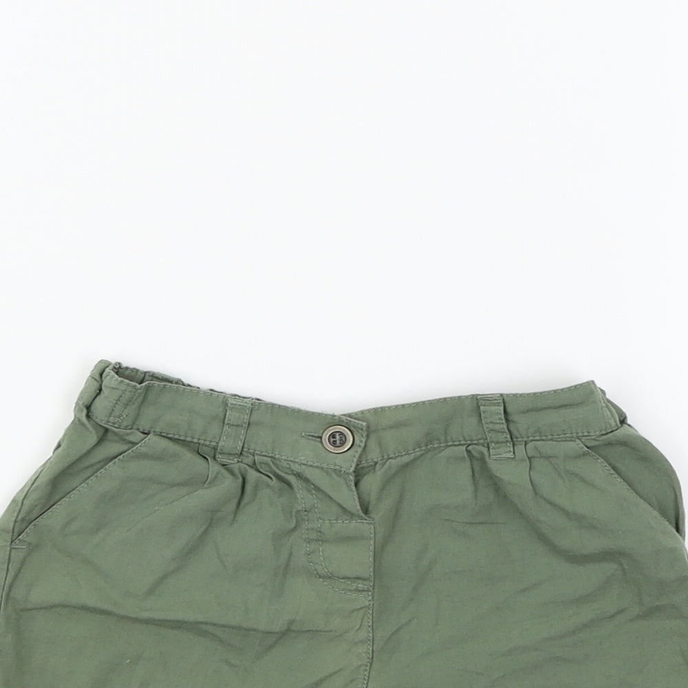 NEXT Girls Green   Cut-Off Shorts Size 3-4 Years