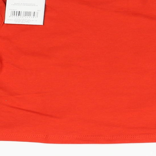 PEP & cO Boys Red   Basic T-Shirt Size 9-12 Months  - game face