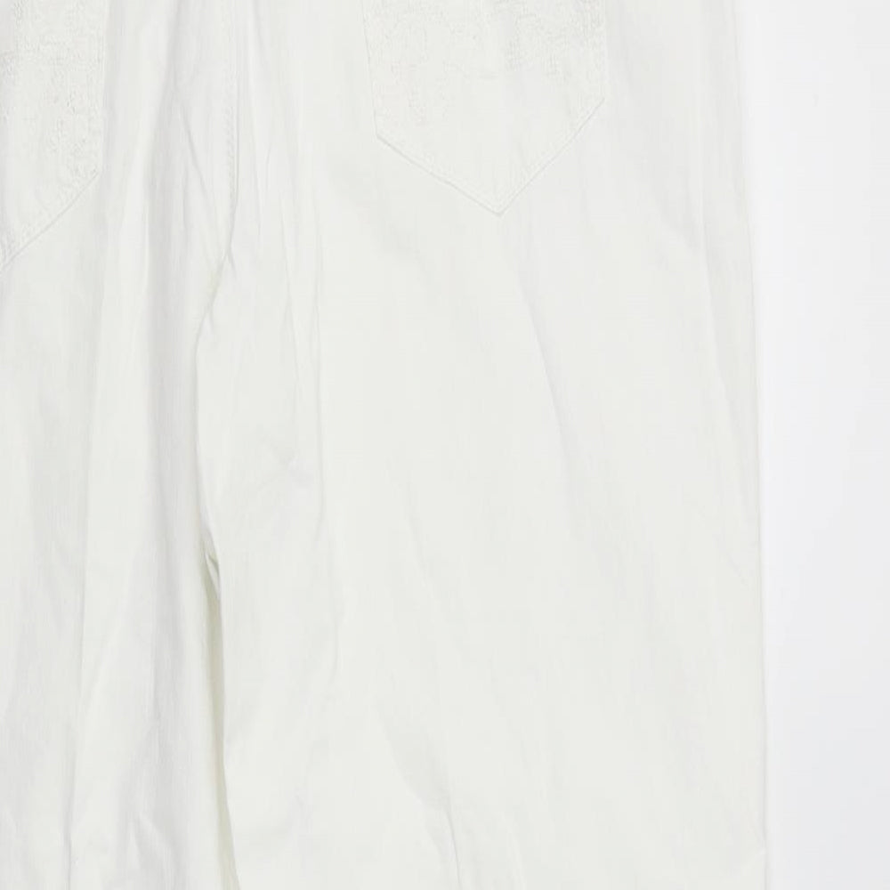 GARDEUR Womens White   Straight Jeans Size 22 L28 in