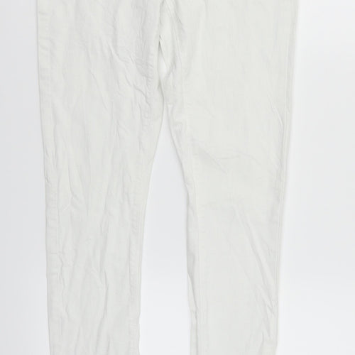 cubas as Womens White   Straight Jeans Size 26 in L29 in