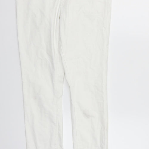 deniem & co Womens White   Straight Jeans Size 12 L29 in
