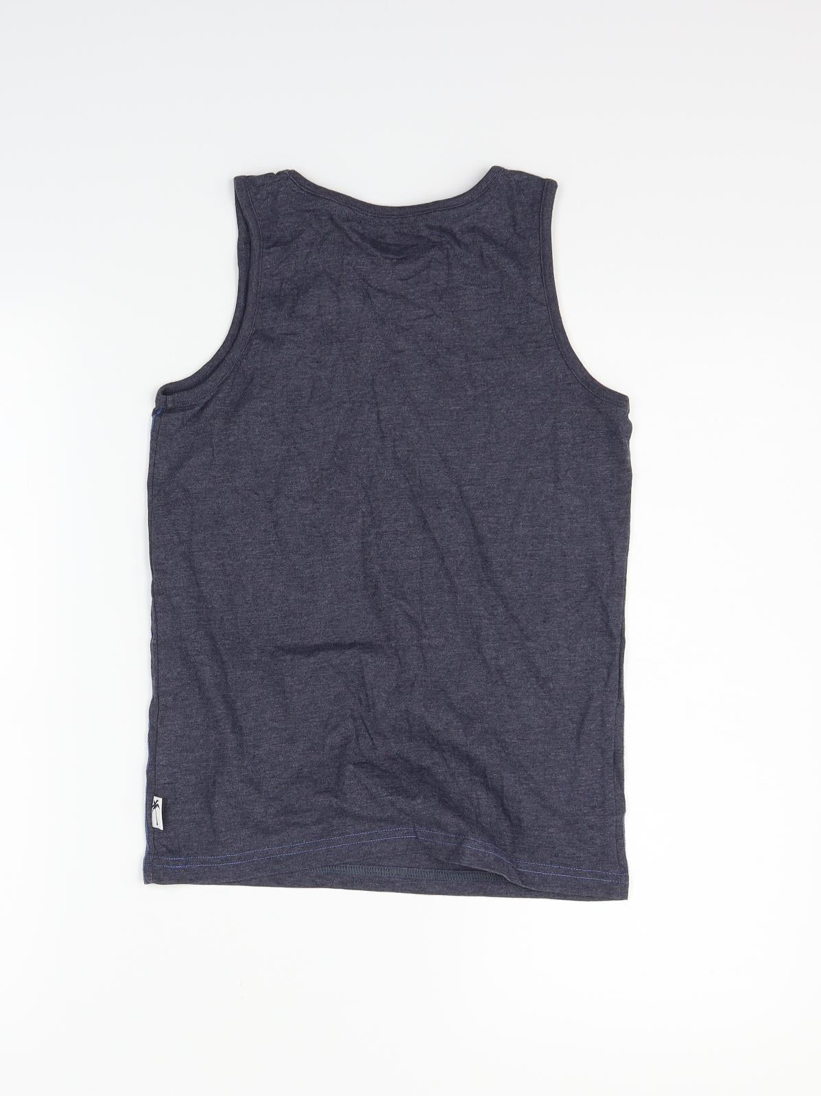 F&F Girls Grey   Basic Tank Size 9-10 Years