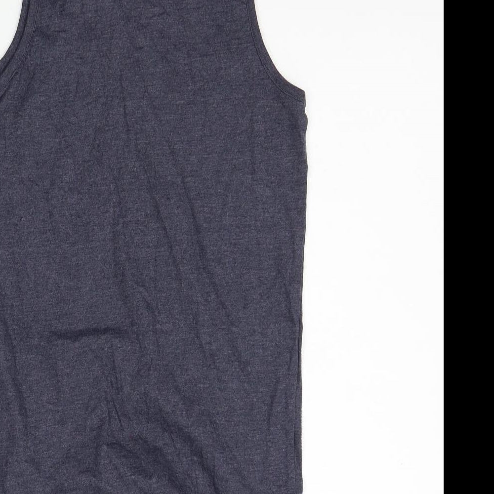 F&F Girls Grey   Basic Tank Size 9-10 Years
