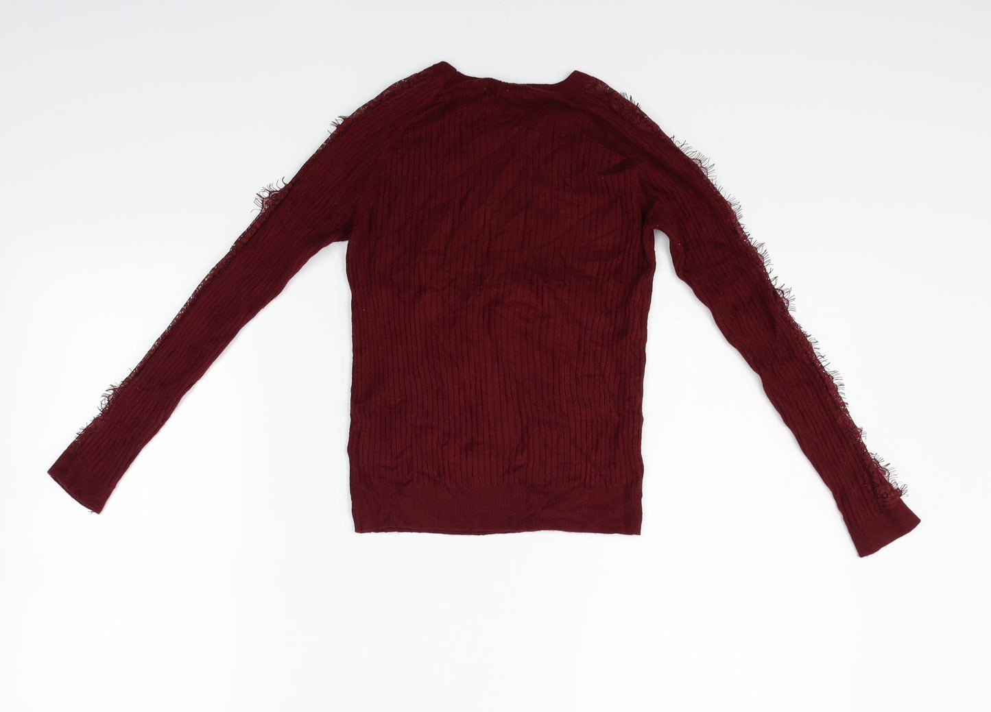 Matalan Girls Red   Pullover Jumper Size 11 Years