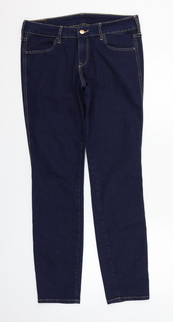&DENIM Womens Blue   Straight Jeans Size 30 in L32 in