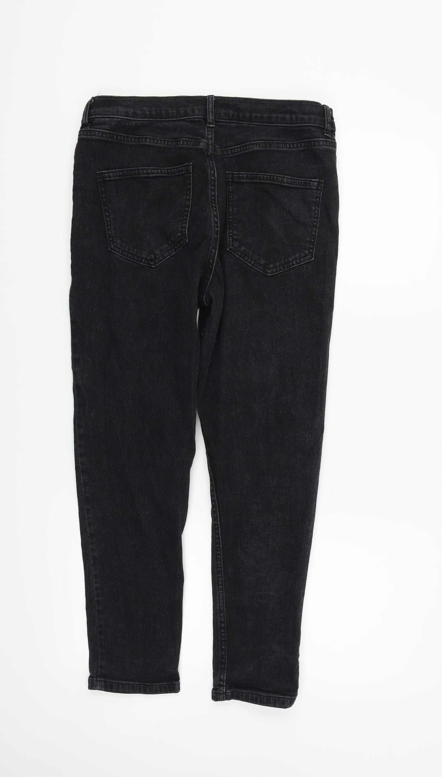 Marks and Spencer Womens Black   Trousers  Size 12 L24 in