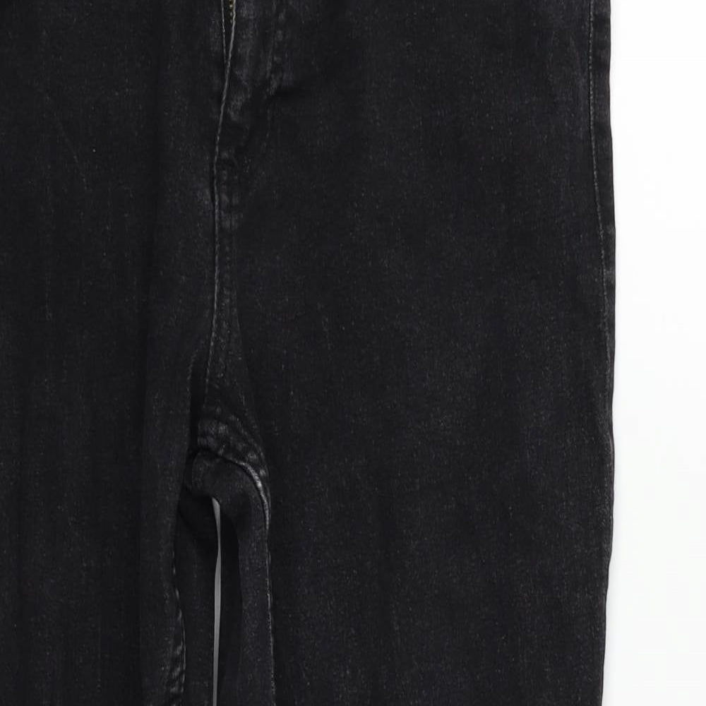 Marks and Spencer Womens Black   Trousers  Size 12 L24 in