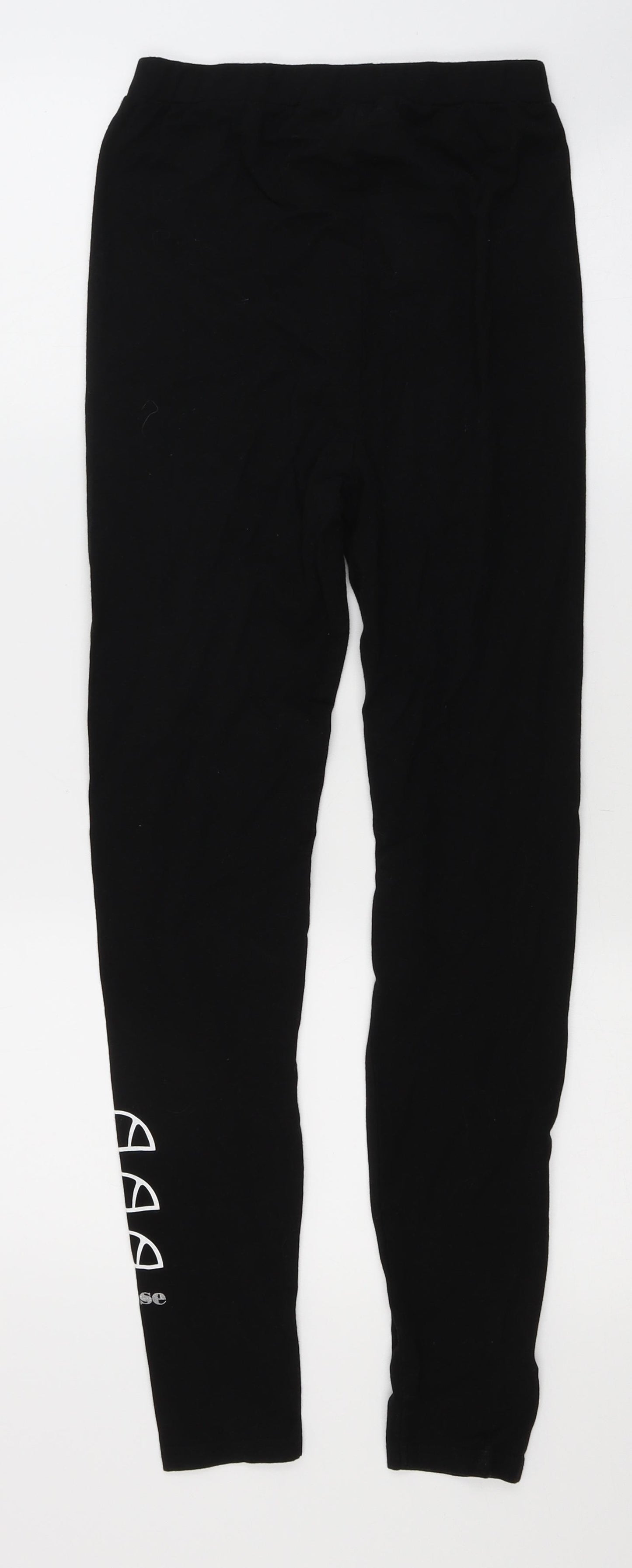 ellesse Womens Black   Jogger Leggings Size 10 L27 in - logo