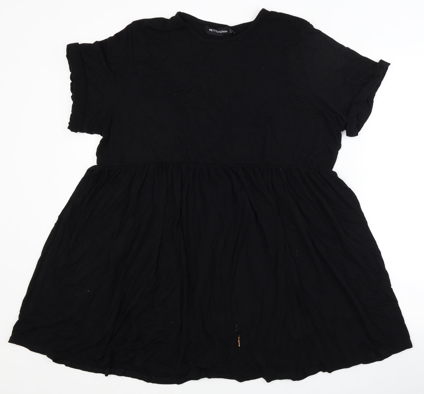 PRETTYLITTLETHING Womens Black   Fit & Flare  Size 10