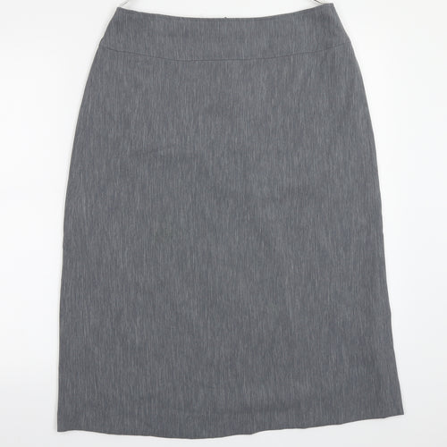 Gerry Weber Womens Grey   A-Line Skirt Size 16