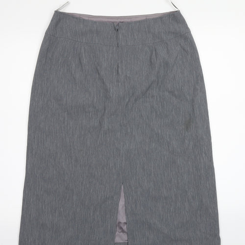 Gerry Weber Womens Grey   A-Line Skirt Size 16