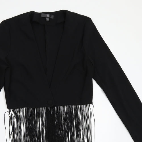 Missguided Womens Black   Cardigan Jumper Size 10