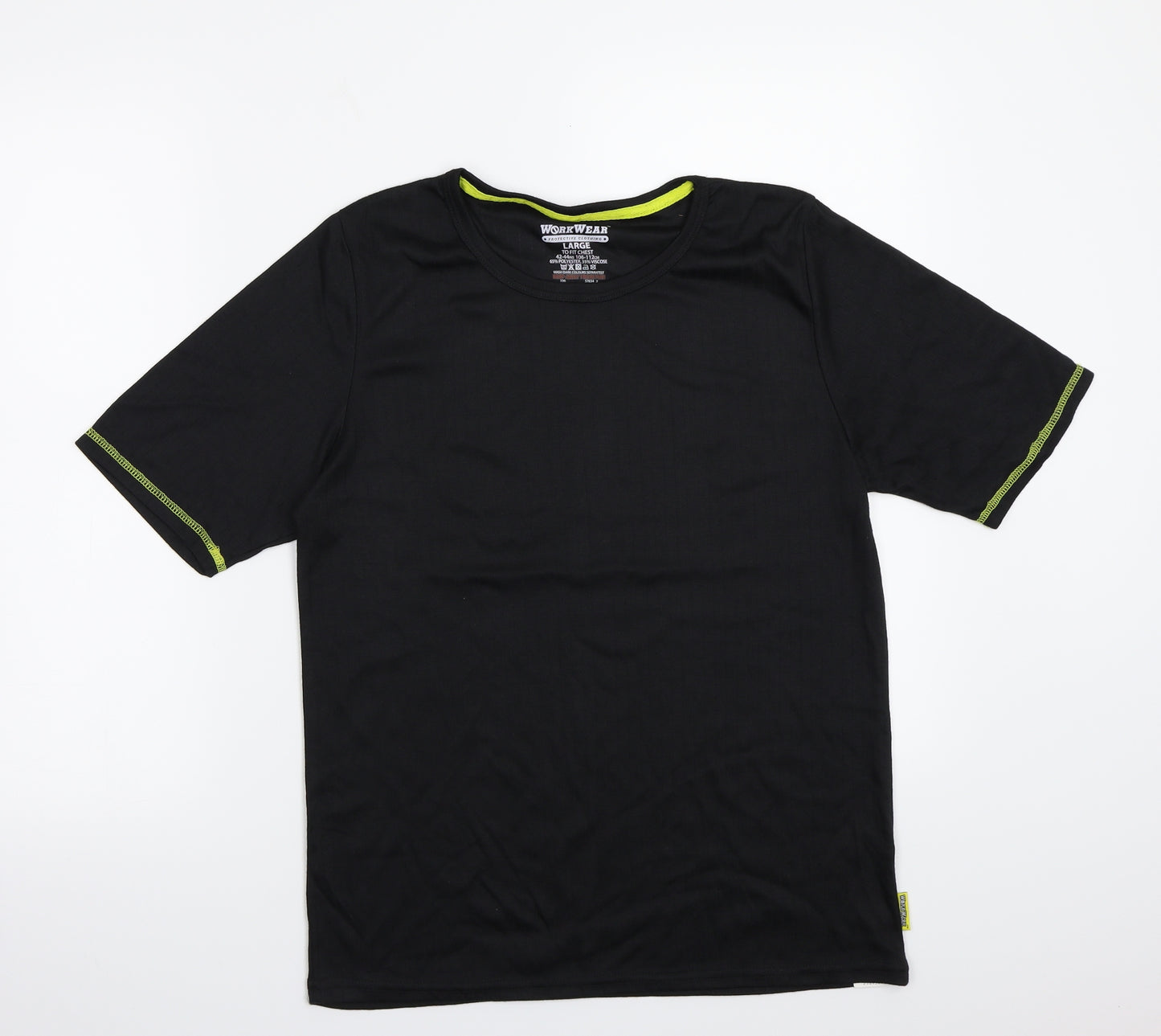 Workwear Womens Black   Basic T-Shirt Size L