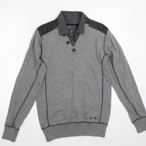 NEXT Mens Grey   Pullover Jumper Size M
