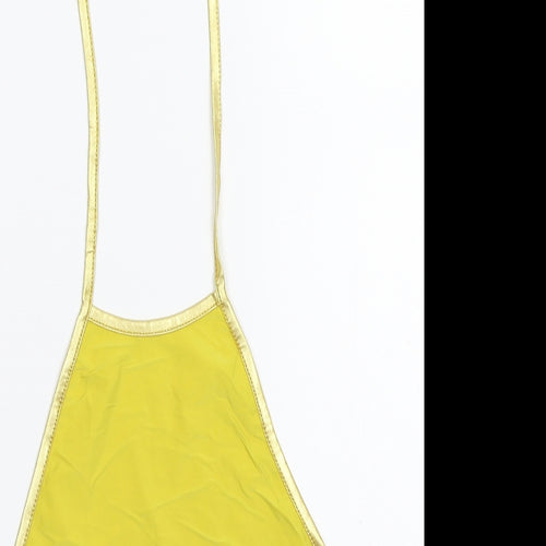Boohoo Womens Gold   Cropped Tank Size 8