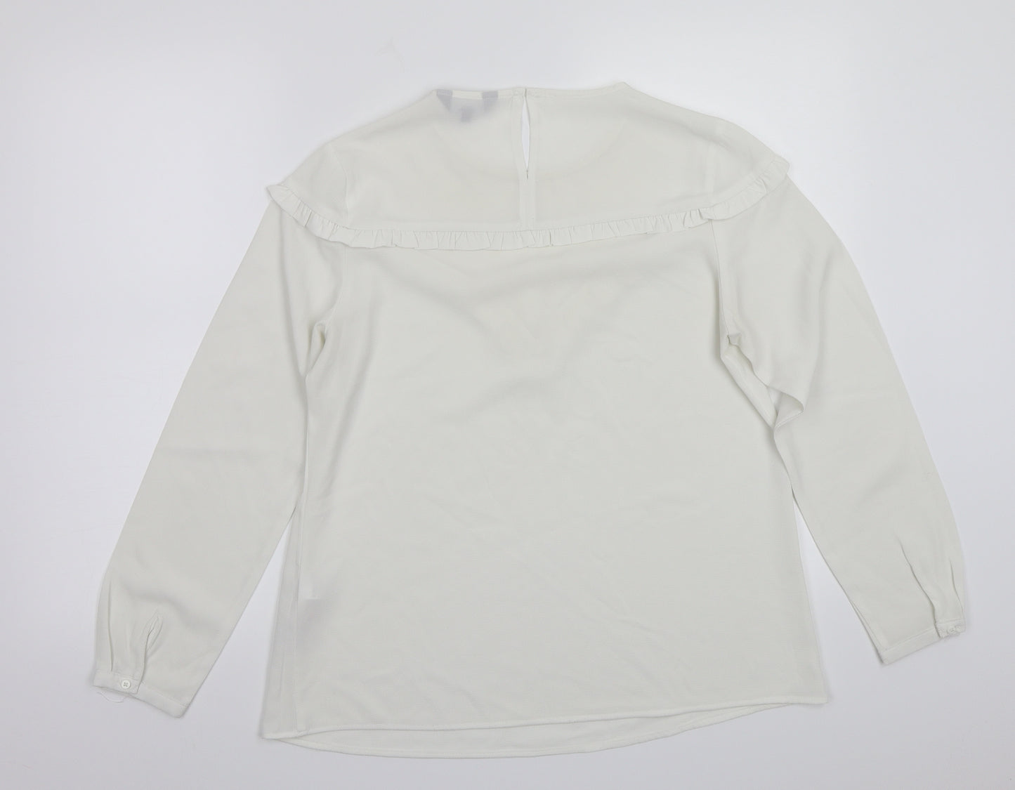 newlook Womens White   Basic T-Shirt Size 10