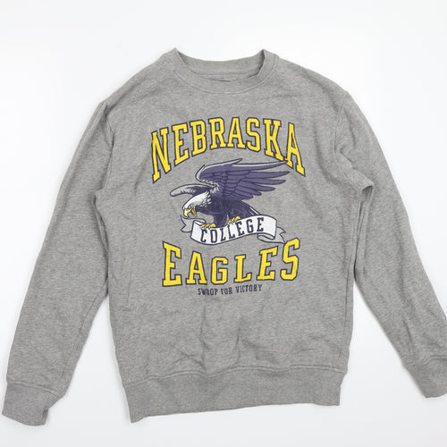 F&F Womens Grey   Pullover Jumper Size S