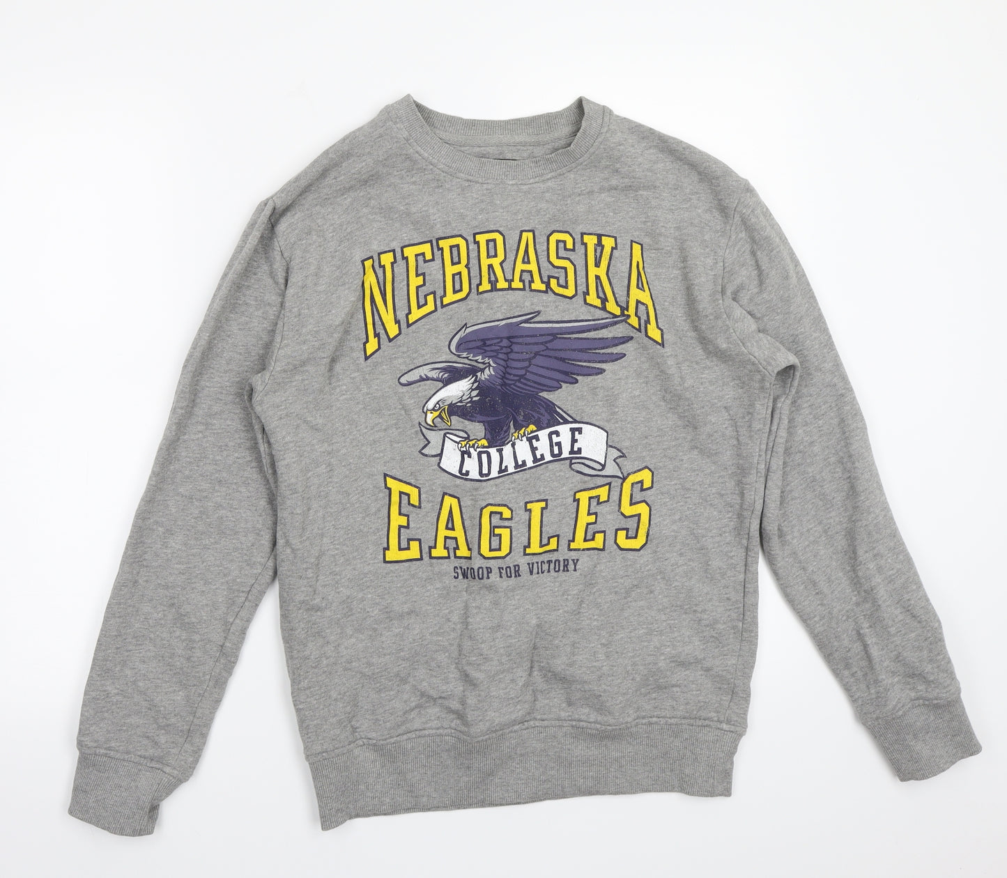 F&F Womens Grey   Pullover Jumper Size S