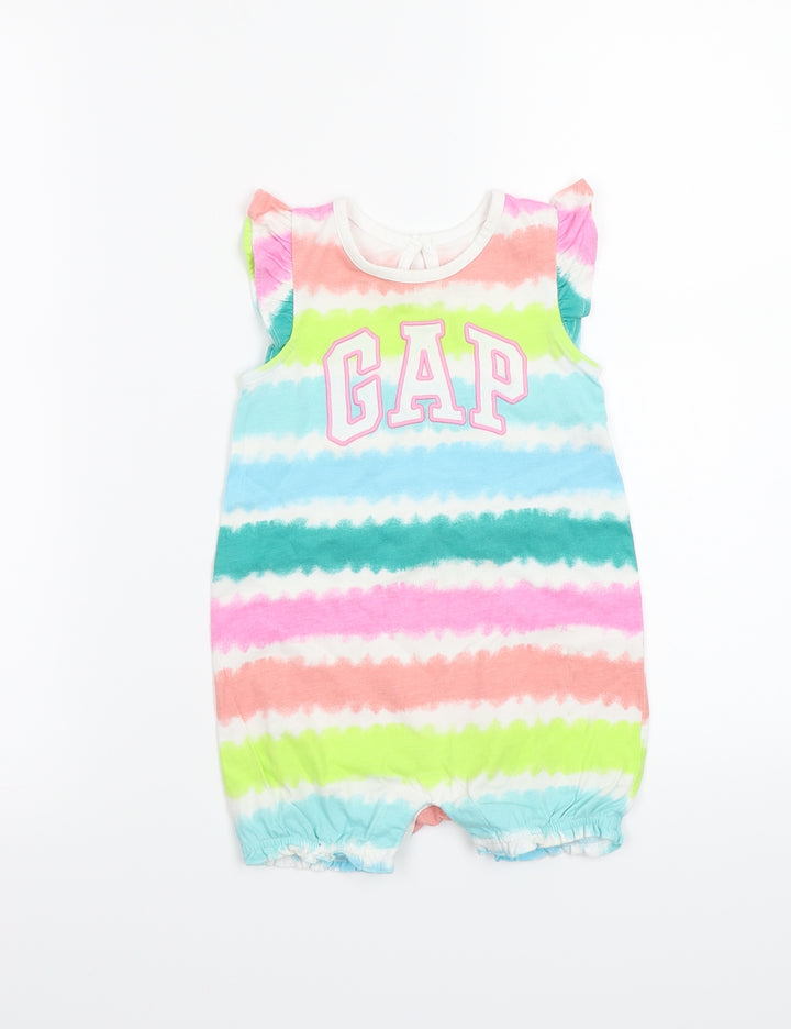 Gap Girls Pink Babygrow One-Piece Size 12 Months