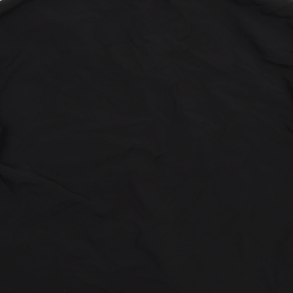 Boohoo Womens Black   Basic Button-Up Size 14