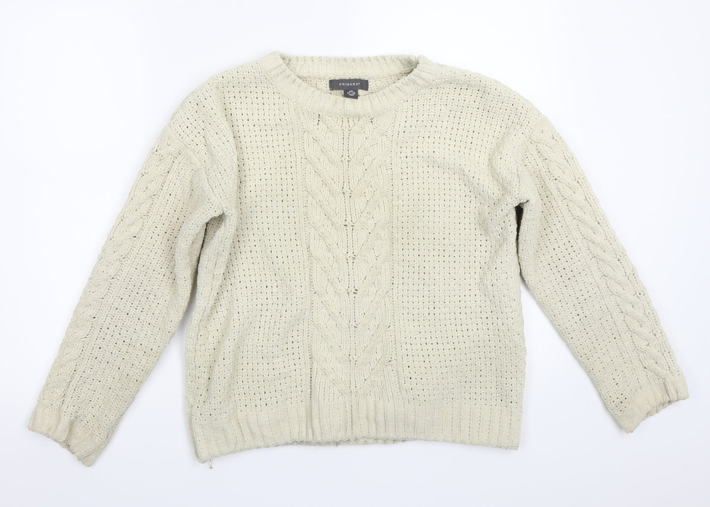 Primark Womens Beige   Pullover Jumper Size 2XL