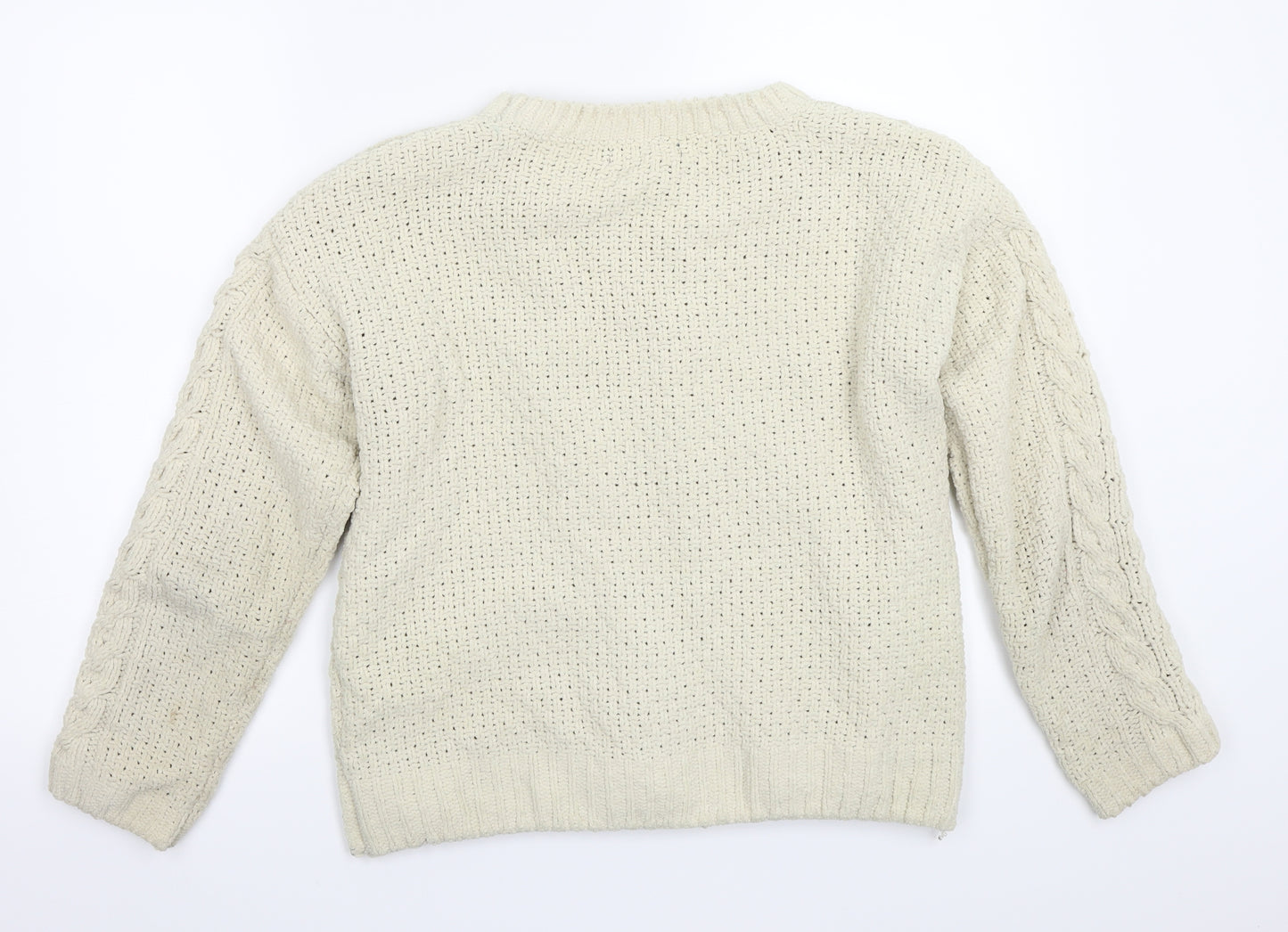 Primark Womens Beige   Pullover Jumper Size 2XL
