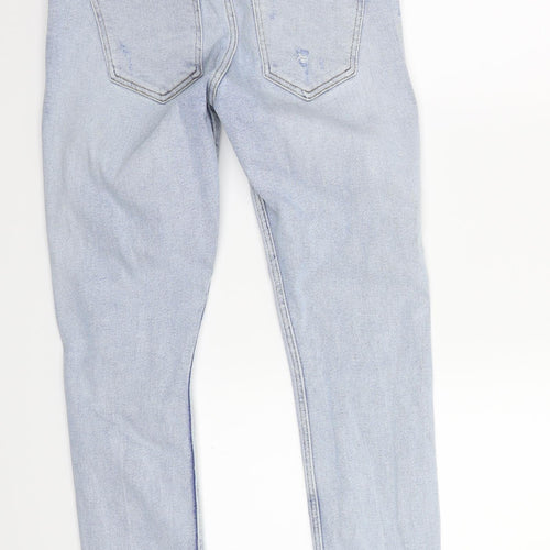 Zara Womens Blue   Straight Jeans Size 8 L30 in