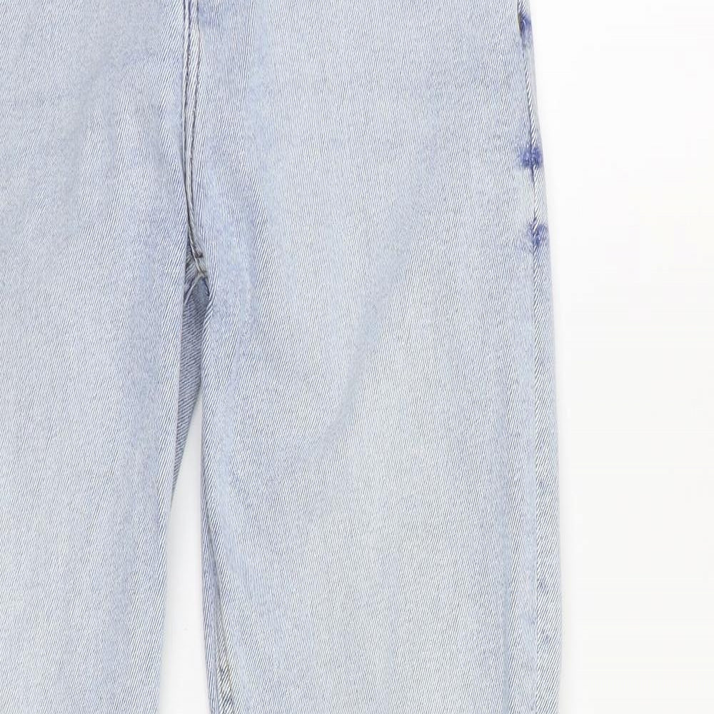 Zara Womens Blue   Straight Jeans Size 8 L30 in