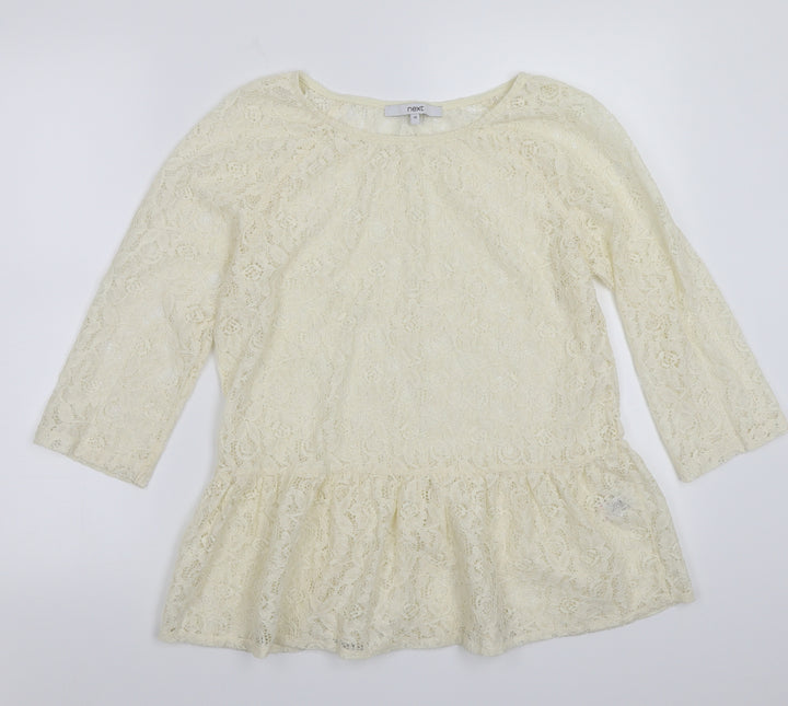 NEXT Womens Beige   Basic T-Shirt Size 12