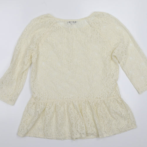 NEXT Womens Beige   Basic T-Shirt Size 12