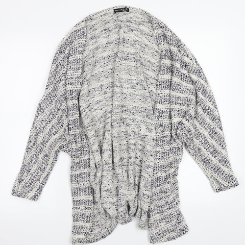 Primark Womens White   Cardigan Jumper Size S