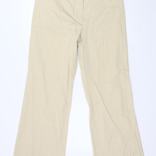 Vogue Womens Beige   Trousers  Size 16 L29 in