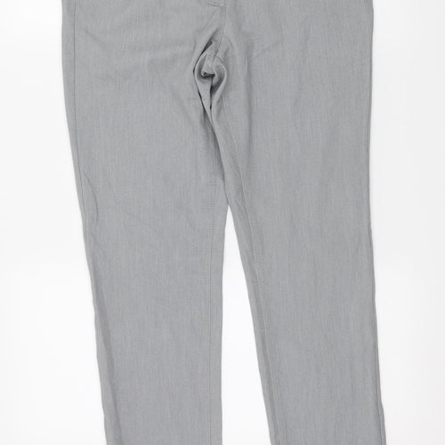 Brandtex Womens Grey   Trousers  Size 10 L31 in